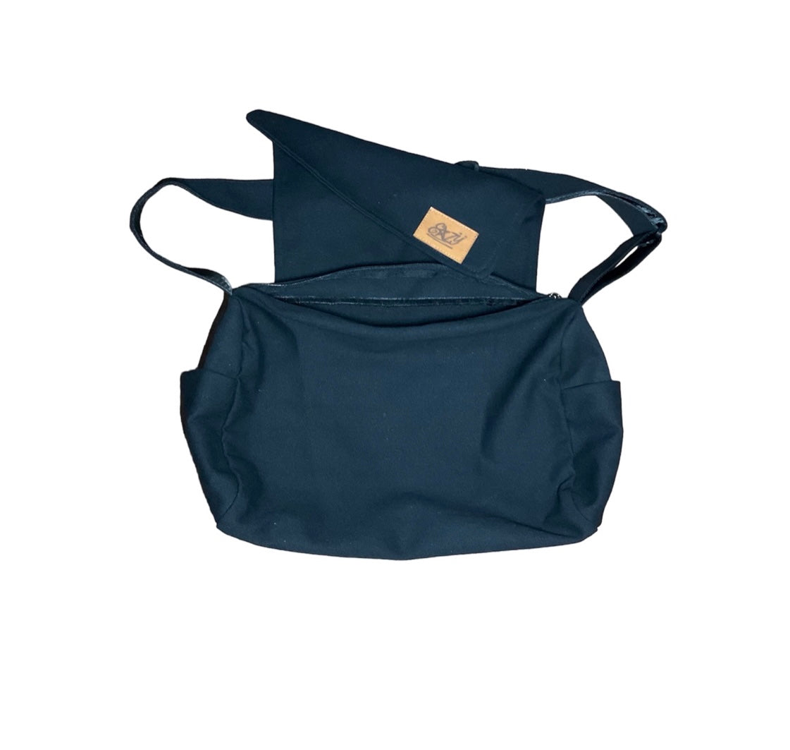 Black Messenger Bag