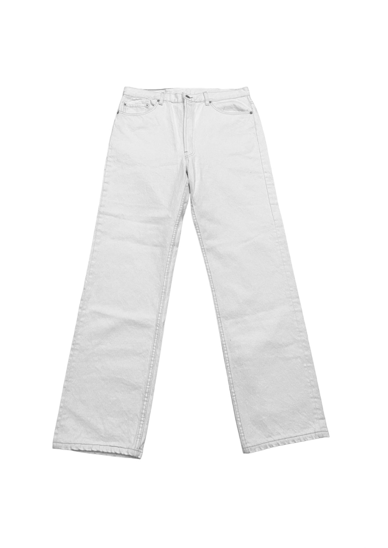Eazy White Denim Pants
