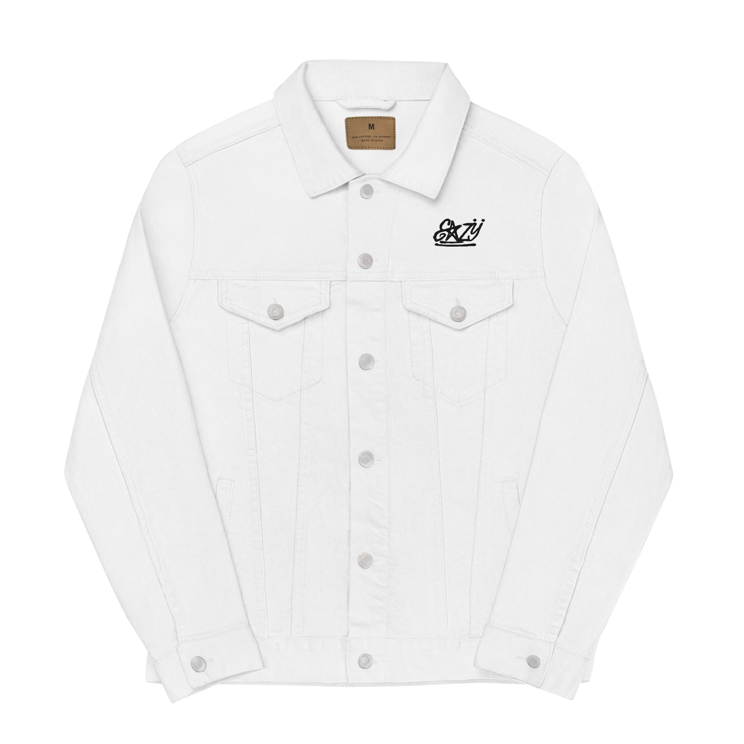 Eazy White Denim Jacket